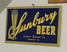 Sunbury Beer Sign